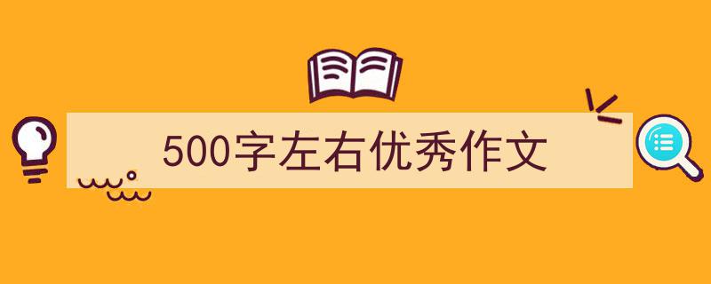 写一篇《500字左右优秀作文》小技巧（精选5篇）"/