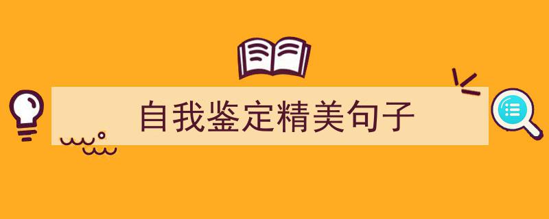 一篇文章轻松搞定《自我鉴定精美句子》的写作。（精选5篇）"/