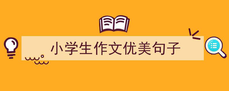 小学生作文优美句子如何写我教你。（精选5篇）"/