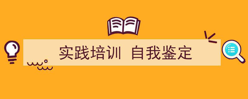 如何写《实践培训